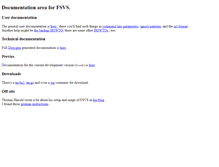 Tablet Screenshot of doc.fsvs-software.org